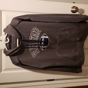 Collegiate XL hooded sweatshirt